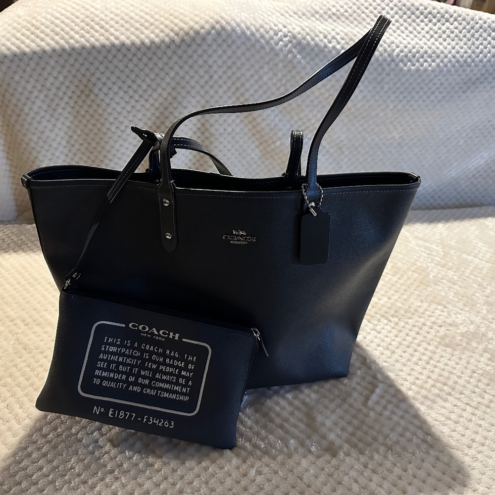 COACH tote bag reversible
